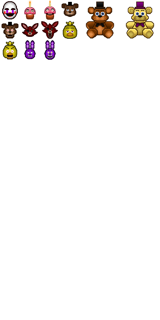 FNAF Pixel Art