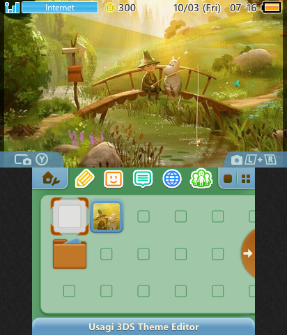 Fishing with Moomin & Snufkin