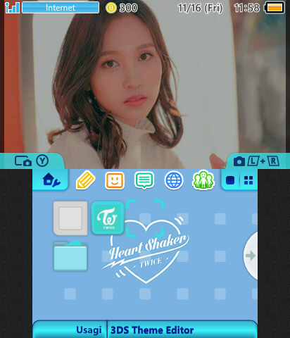 TWICE Heart Shaker Mina