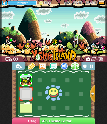 Yoshi's Island - Flower Field