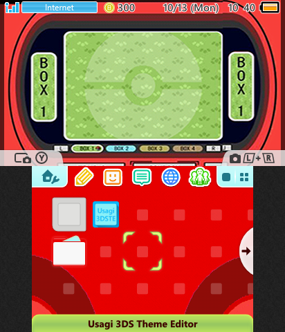 Pokemon pc box ui