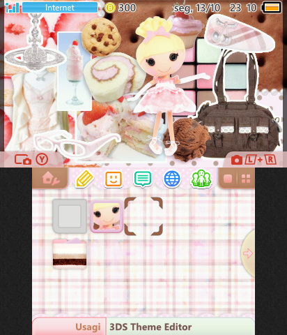 sweets and fashion theme