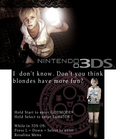 silent hill 3 [3DS]