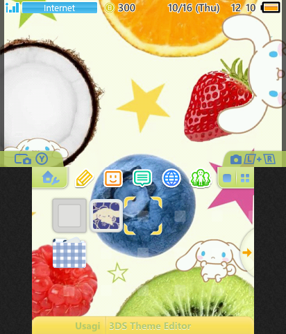 cinnamoroll x fruits