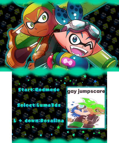 Goggles x Rider splash splatoon