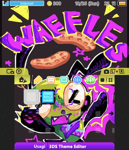 Invader Zim - Gir Waffles