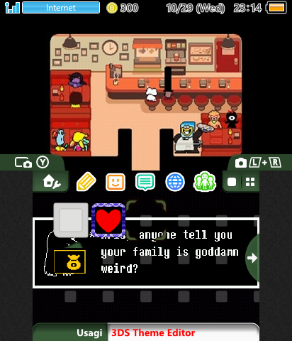 Deltarune - Dinner (Kris+Susie)