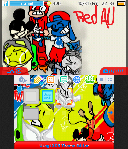 Red AU Custom Theme