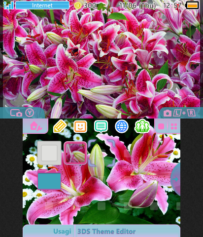 Stargazer Lily Theme