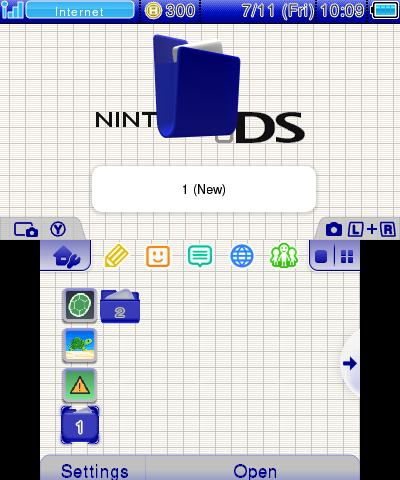 Nintendo DS - User Interface