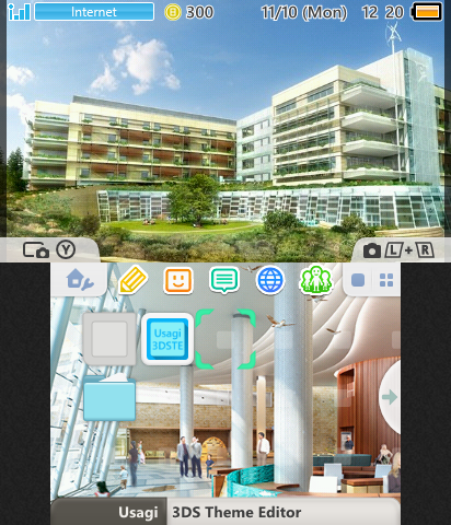 Frutiger Aero Hospital Theme