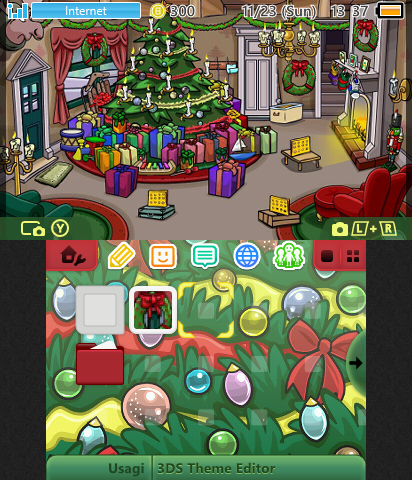Club Penguin Christmas Theme