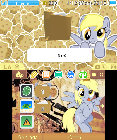 Derpy Hooves Y2K-Ish Theme MLP