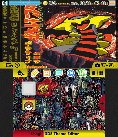 Giratina Pixel Theme