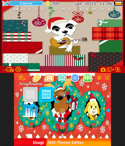 animal crossing merry christmas