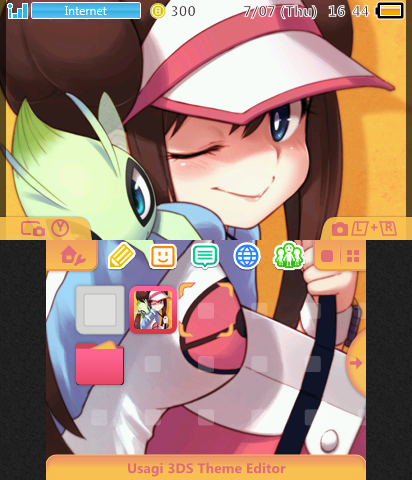 Pokemon Rosa and Celebi
