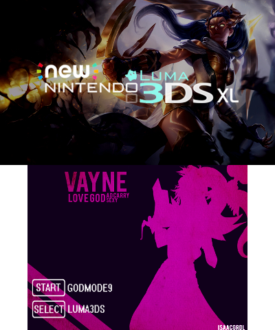 Vayne LOL N3DS XL