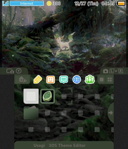 Leafeon in Eterna Forest