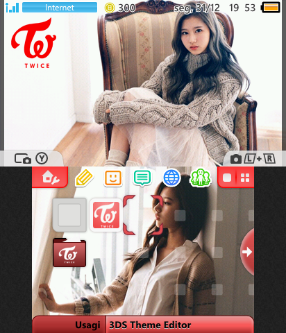 Twice Sana Polar Theme
