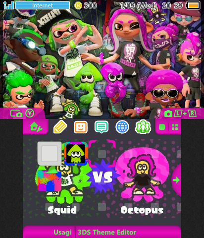 Inkling vs. Octoling