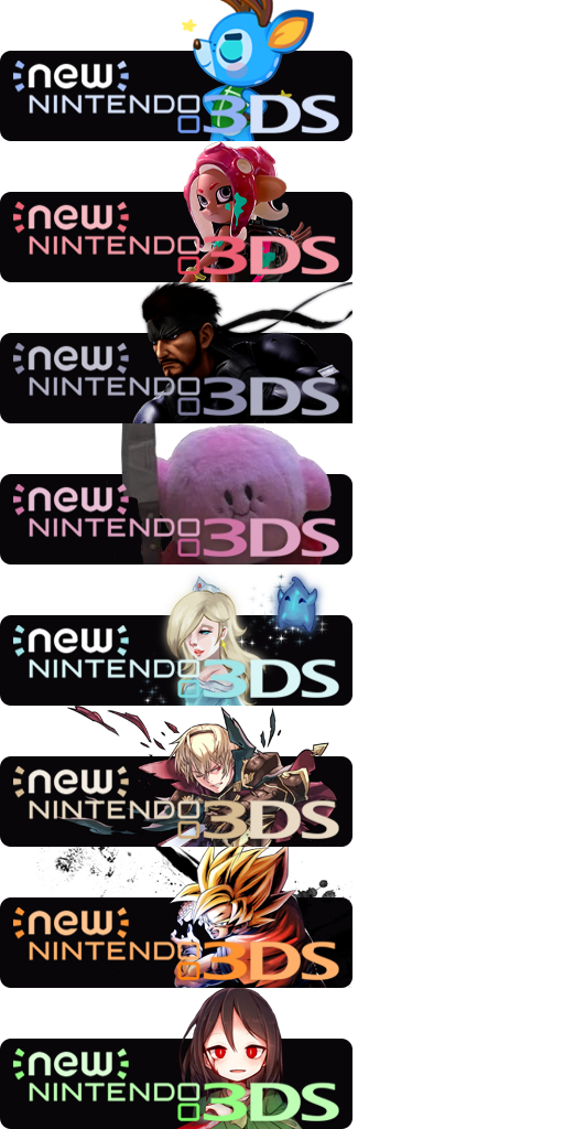 25 Varying Characters (5x2) #2