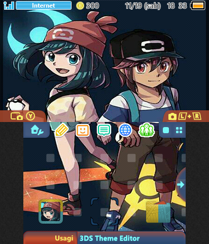 Trainer Sun and Trainer Moon