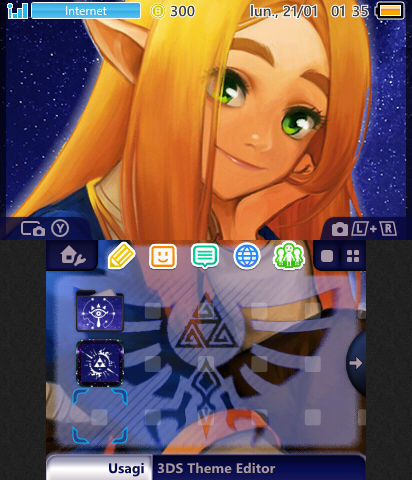 Zelda's starry night