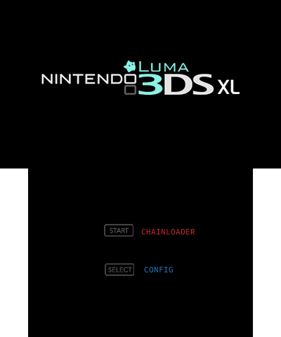 Minimal Luma Chainloader O3DS XL