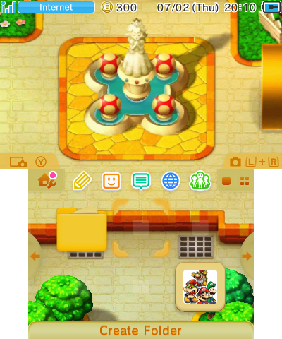 Mario & Luigi BIS - Toad Town