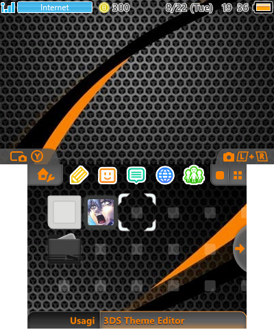 Carbon Fiber Orange 01