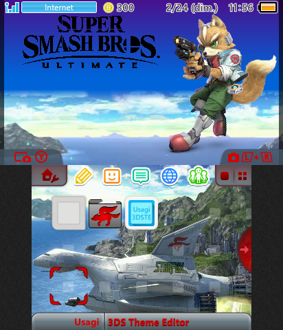 Fox - Corneria Smash Bros