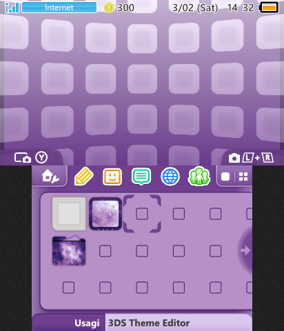 Galaxy theme With no sparkles