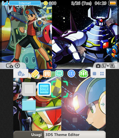 Rockman exe 4 Blue Moon/Red Sun