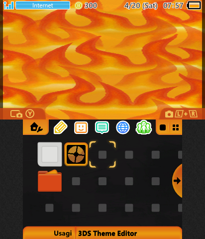 Fire Glazed Scrolling (TF2)