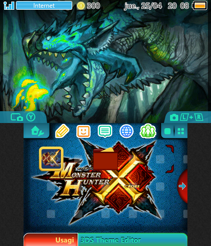 Monster Hunter XX Azure Rathalos
