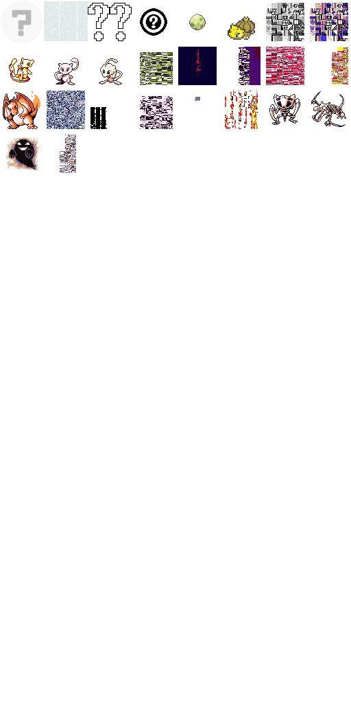 Missingno and Friends