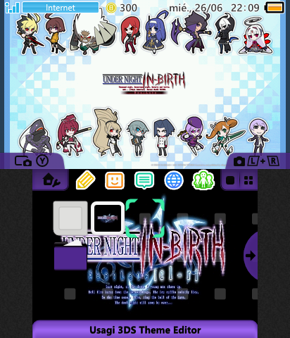 UNDER NIGHT IN-BIRTH Exe Theme