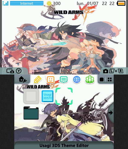 Wild Arms XF Theme