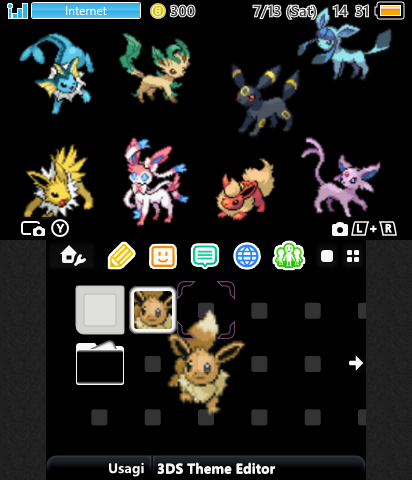 Pixel Eeveeloutions [black]