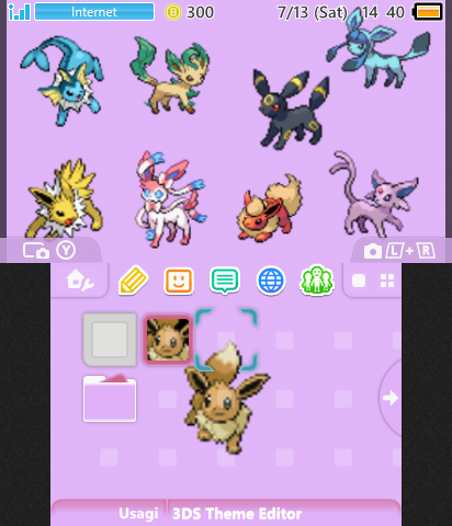 Pixel Eeveeloutions [purple]