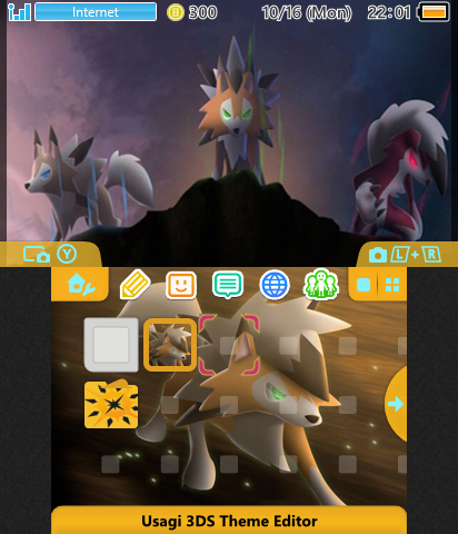 Simplistic Lycranoc Forms