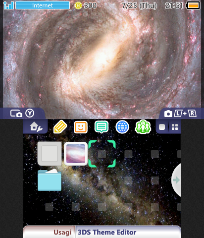 Galaxy / Milky way theme