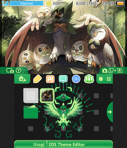 Decidueye and Family Theme