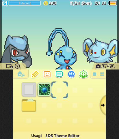 PMD:EoS Riolu Shinx Manaphy
