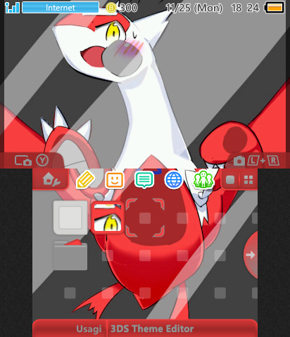 Latias breaking the forth wall