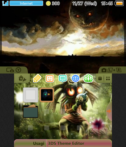 Majora's Mask Skull and Moon