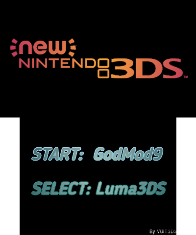 NEW 3DS Splash Screen