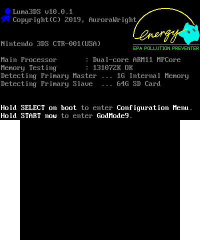 O3DS Old PC BIOS Startup (64GB)