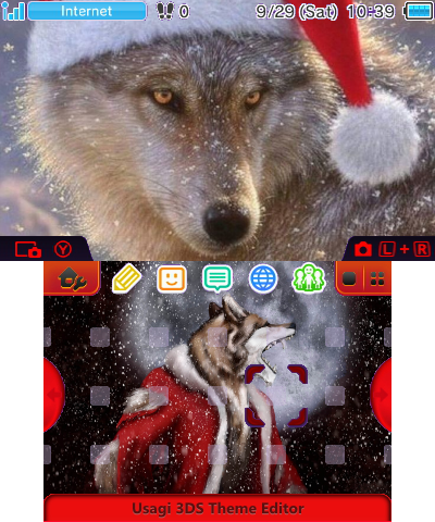 Santa Wolf