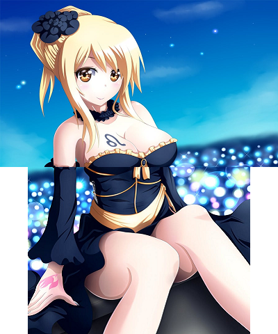Lucy Black Dress [Fairy Tail]